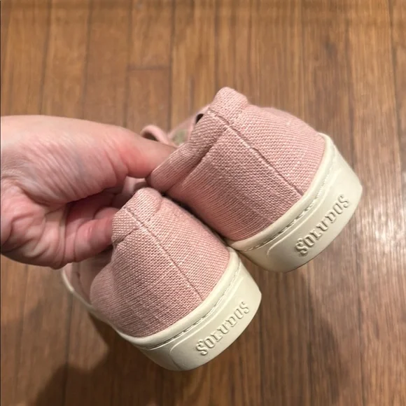 Soludos Llama Dusty Rose Slip-On Sneaker 6.5 - Picture 3 of 7